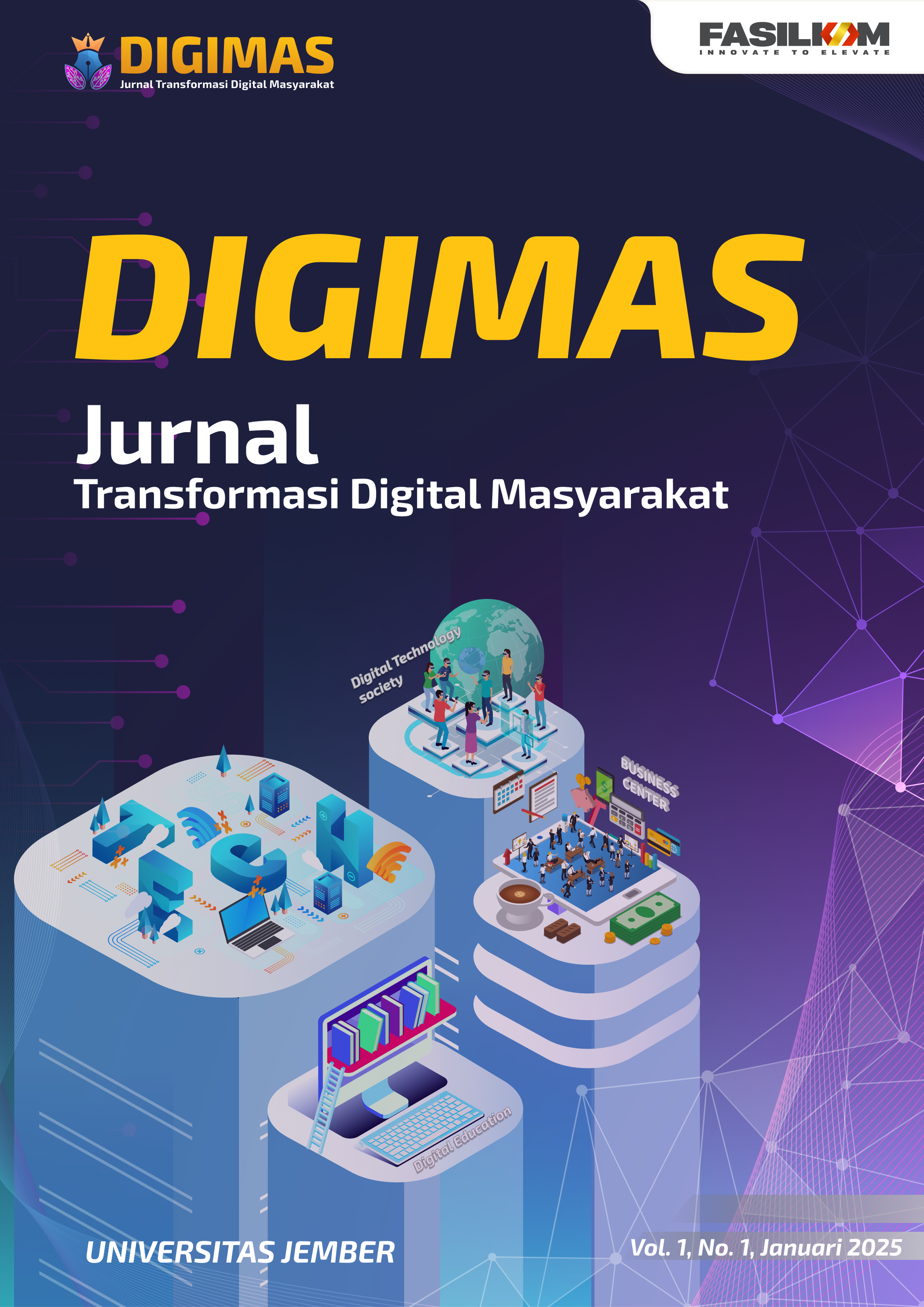 					View Vol. 1 No. 1 (2025): DIGIMAS: Transformasi Digital Masyarakat
				