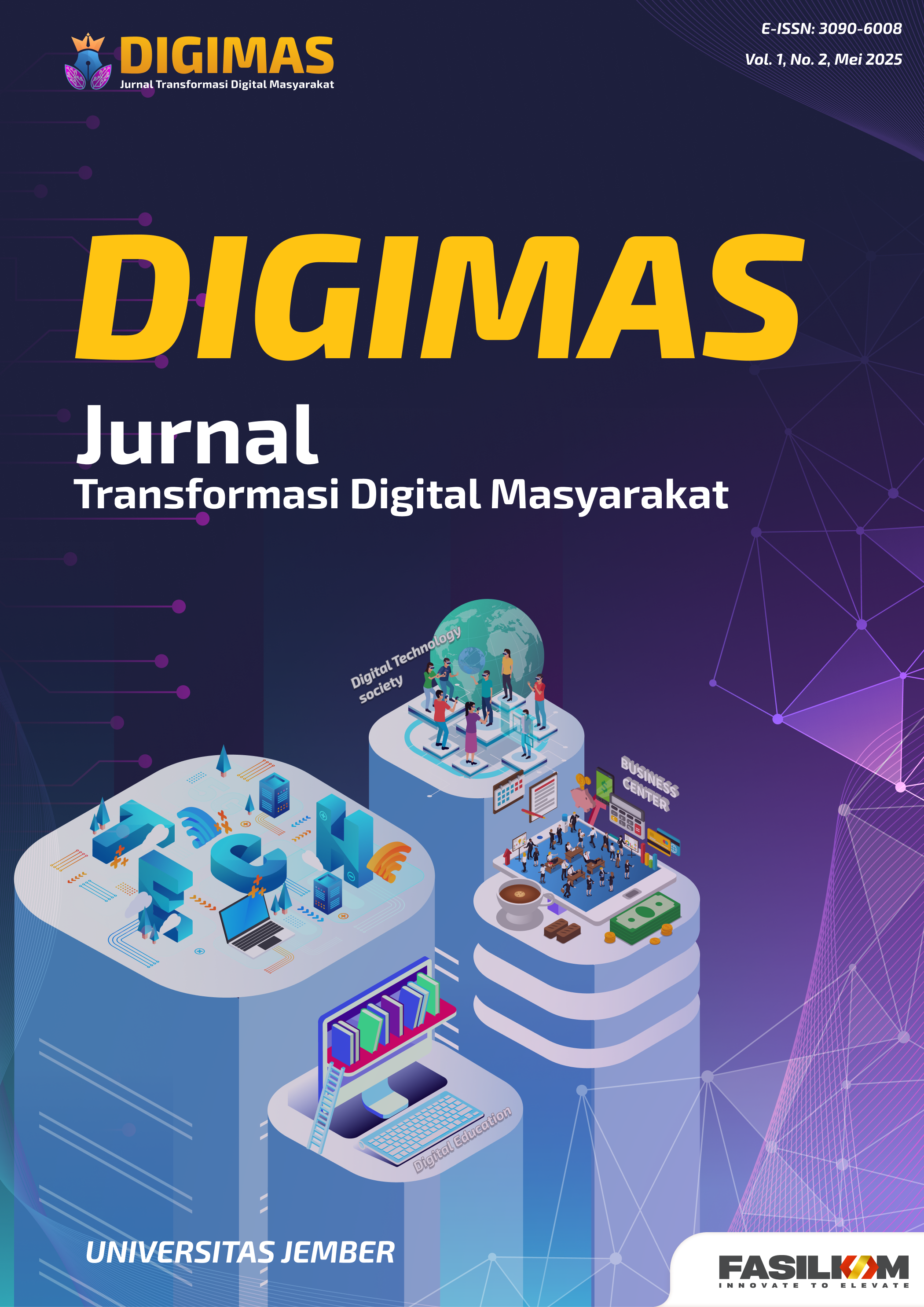 View Vol. 1 No. 2 (2025): DIGIMAS: Transformasi Digital Masyarakat