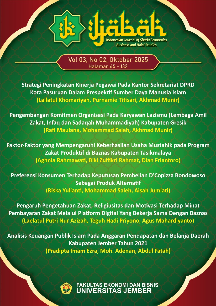 View Vol. 3 No. 2 (2025): IJABAH