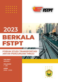 					View Vol. 1 No. 1 (2023): Berkala Forum Studi Transportasi antar Perguruan Tinggi
				
