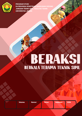 					View Vol. 1 No. 1 (2024): BERAKSI : Berkala Terapan Teknik Sipil
				