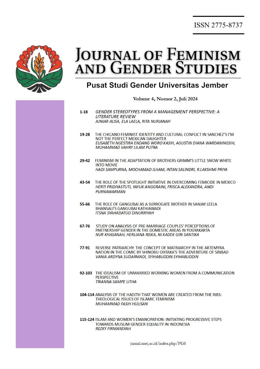 Journal of Feminism and Gender Studies